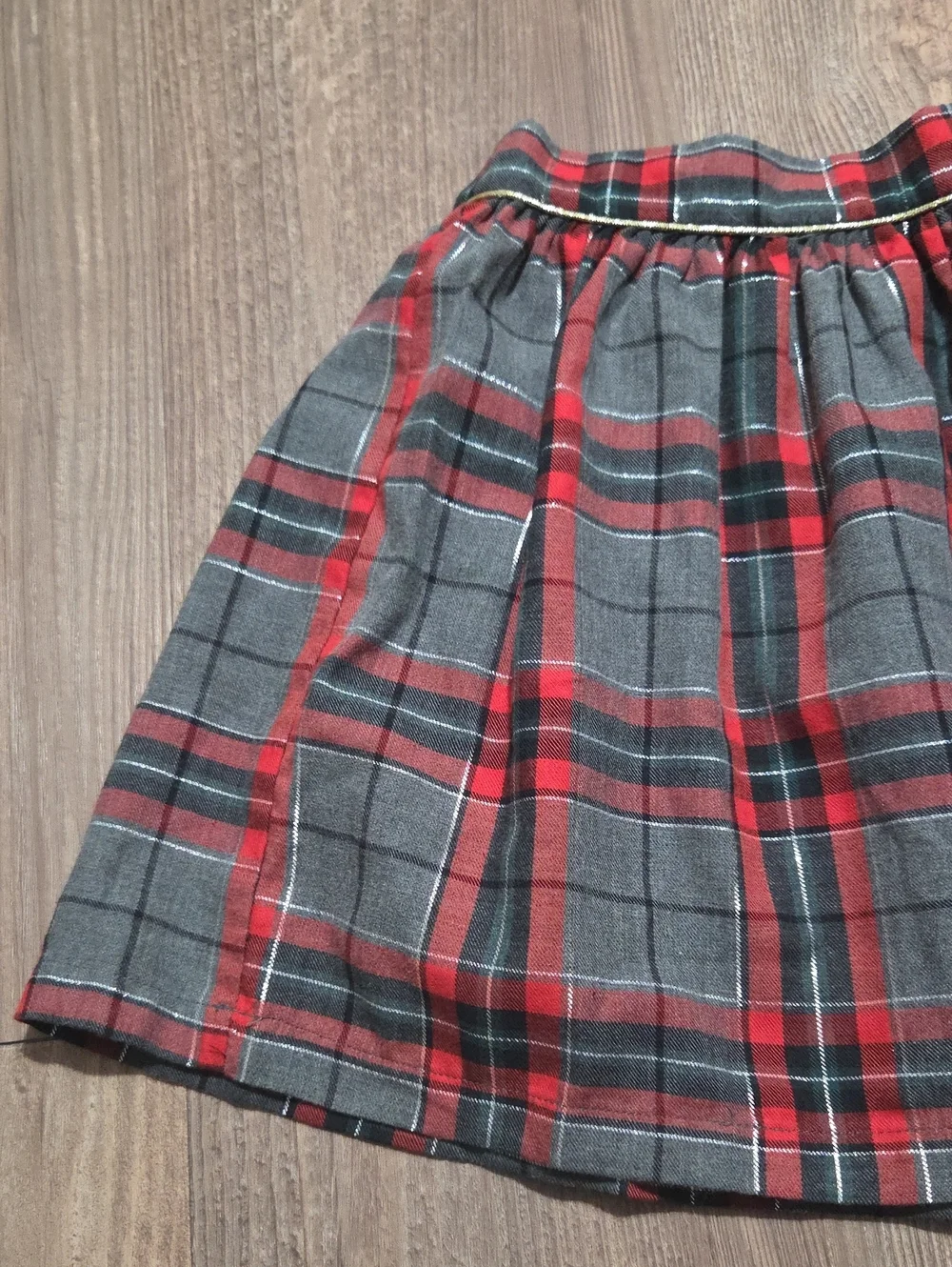 Plaid Carters Sparkle Skirt